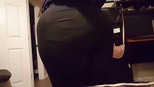 I have to pull my pants up like this at least ifteen times a day.