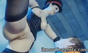 shove his head in there