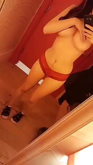 In the dressing room