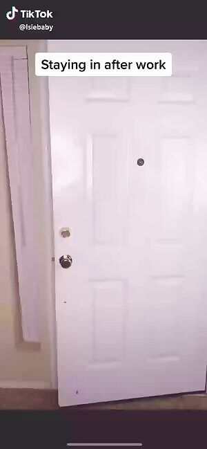 Staying in after work