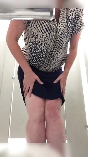 Today was no bra, no panties.