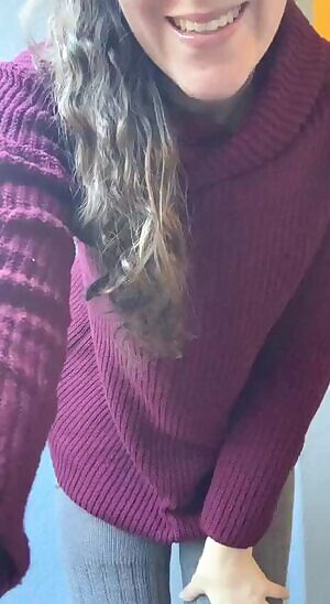do you like what's under my sweater? 😏