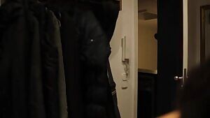 Cute topless girl does a Pizza Dare