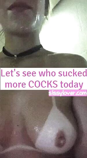 Challenge: Get more cum in your mouth than her.