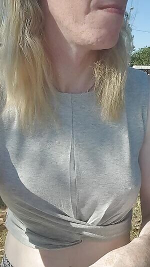 Hiding a little extra under my skirt