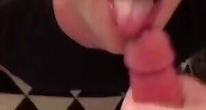 His wife should probably suck his cock more...