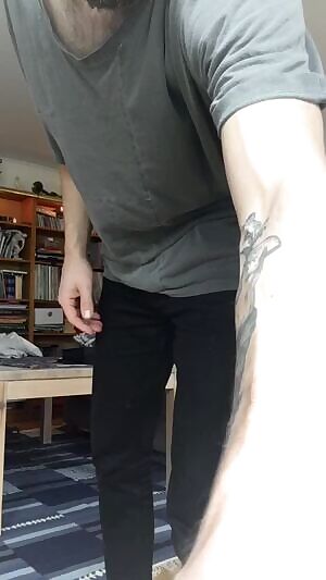 What do you do when you’re at other people’s houses? Get naked.