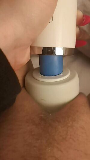 Playing with my wand!