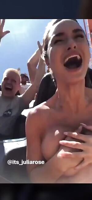 Losing her top