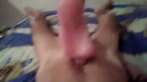 FJ ends in ruined orgasm and a bit of ballbusting