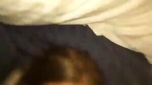 Guy Cums Twice in Under a Minute Giving Girlfriend Facial