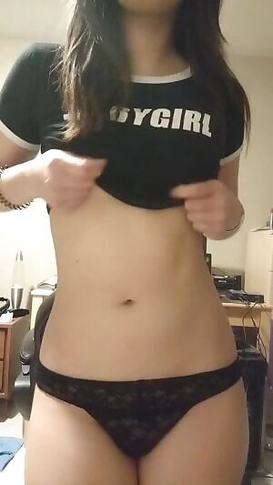 Baby girl presents an itty bitty boob drop ❤️