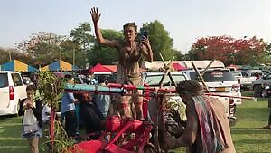 Laotian Rocket Festivals celebrate the fertility of the land. Also, the fertility of something else entirely.