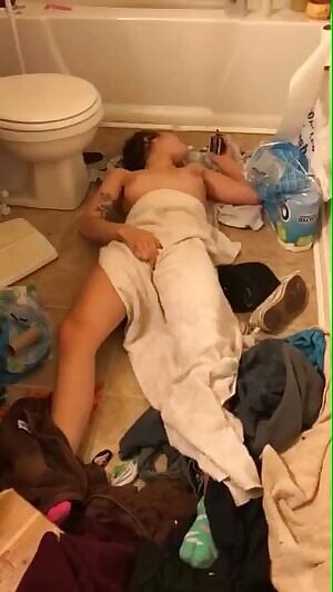 Caught her at an interesting time lol