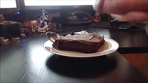 Cum on Brownie