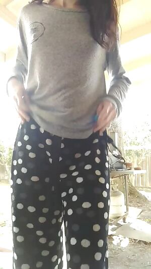 Fuzzy pants and a lil peach fuzz :P