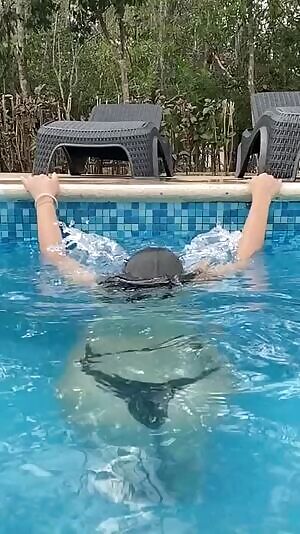 Leaving the pool