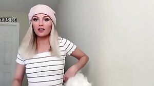 Winter Bell revealing her small boobs