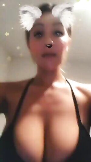 Her fucking tits got me stroking so hard