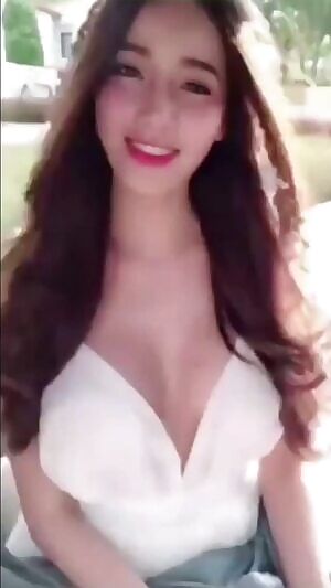 Goddess on Golf Cart