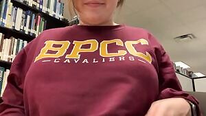 Titty show in the library anyone?