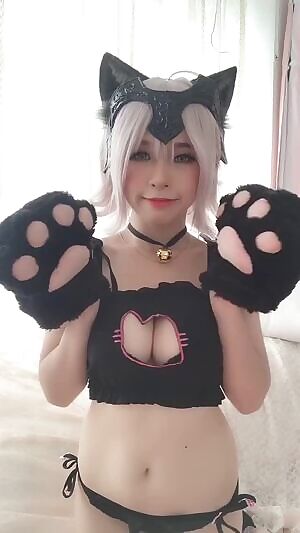 Jeanne Alter Neko cosplay by Pichan cosplayer
