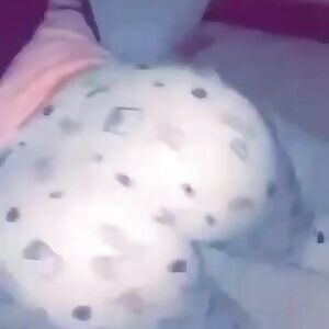 Phat ass in pajamas