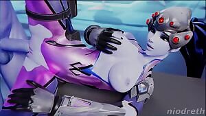 Widowmaker getting fucked