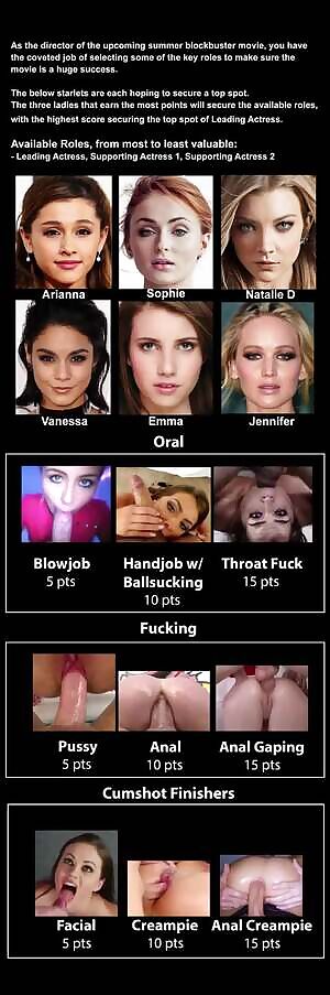 Summer Movie Blockbuster - Celeb Casting Couch FuckFest