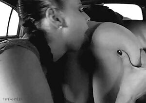 A little back door love in the back seat