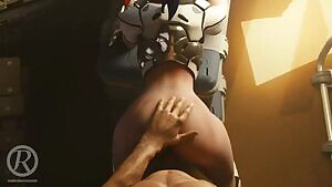 Talon Widowmaker fucked from behind