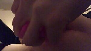 First time taking my huge new toy 🤤