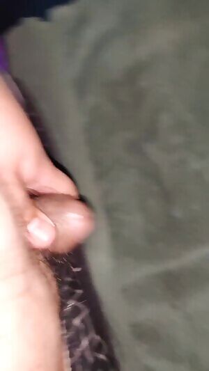 Big belly, tiny cock, decent load