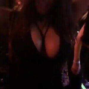 She dances any more and they're going to pop out