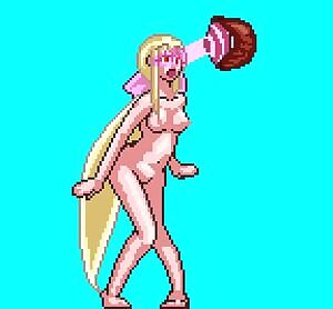 Blonde mind fucked by floating eye