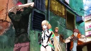 When she's exhausted, even lowly thugs are a threat...