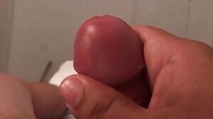 Just rubbin' one out.