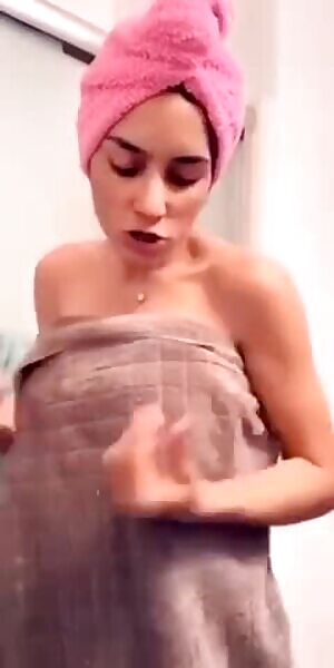 When she lets her hair down..