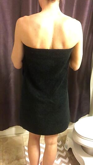 Out of the shower