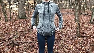 Having a little fun while hiking!