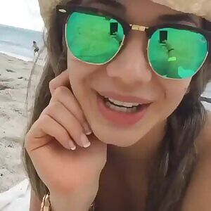 Sexy beach babe