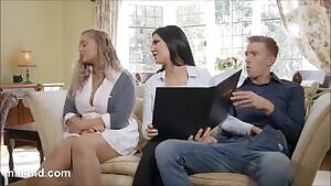 Hot british Milf Jasmine Jae sucks Danny D`s huge dick