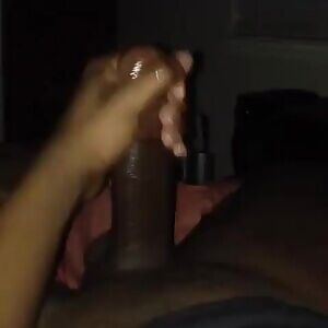 Fat cock cums