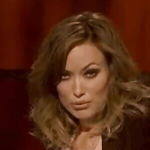 Olivia Wilde when she sees us stroking and sucking each other for her