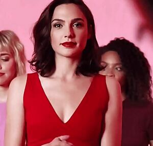 Gal Gadot after you send her a dirty text at a party...