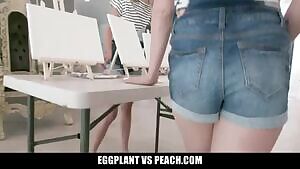 When the nude model has a big dick.