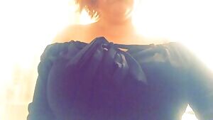 20 Dropping my clothes before a shower 💕