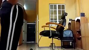 Petite girl forced by boss