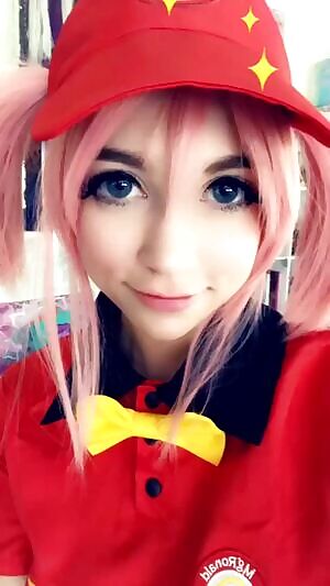 Indigo White Cosplay Ahegao