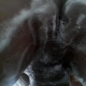 Fat dick all soapy